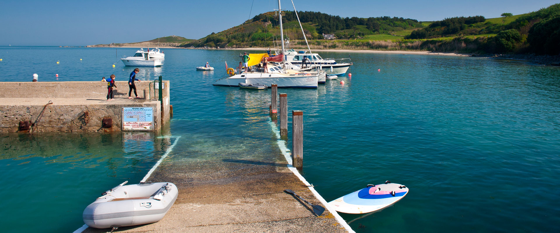 Herm Harbour - Images courtesy of VisitGuernsey