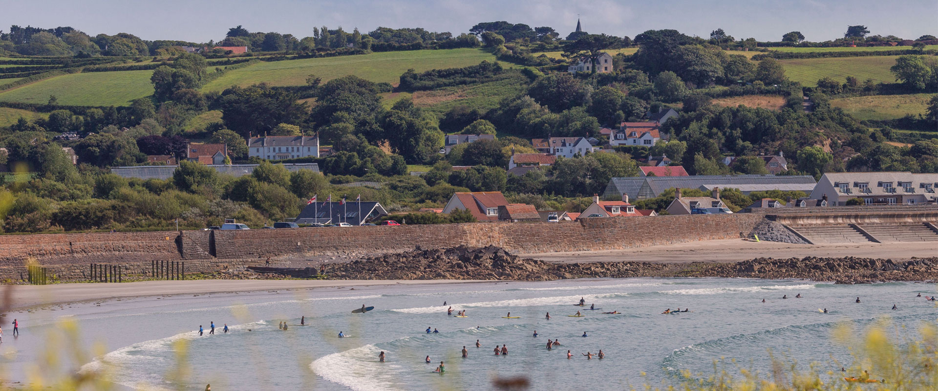 Vazon Bay - Images courtesy of VisitGuernsey